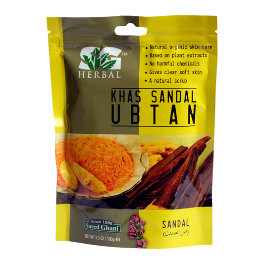 Saeed Ghani Herbal Khas Sandal Ubtan 100 GM (Pouch)