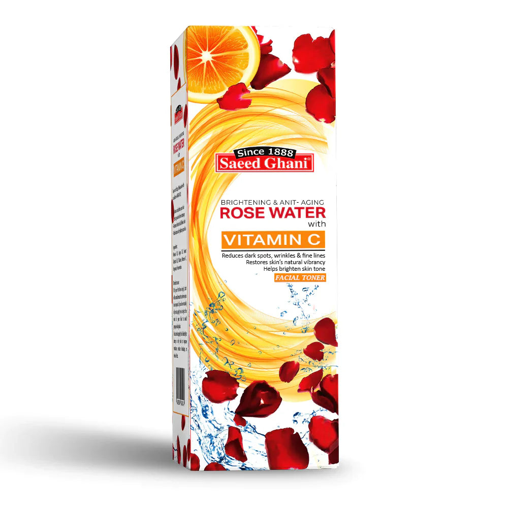 Saeed Ghani Vitamin C Rose Water Facial Toner 120 ML