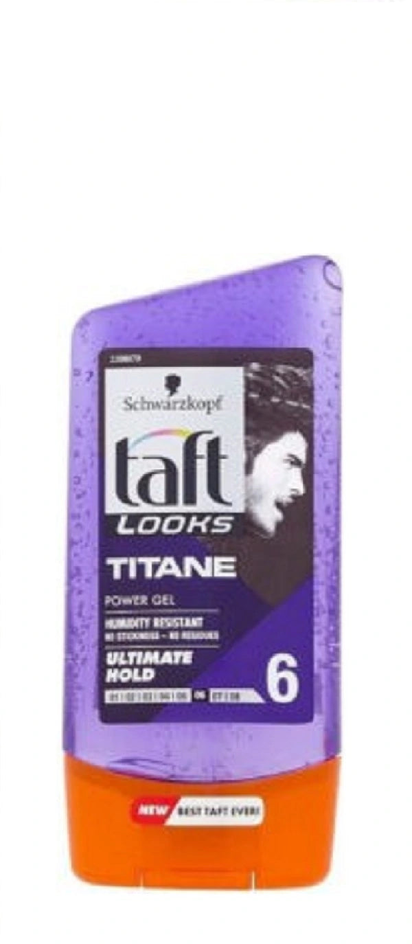 Schwarzkopf Taft look hair gel Titanium Look 150 ml