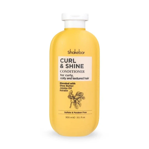 Shakebar Curl & Shine Sulfate Free Conditioner 300ml