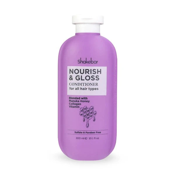 Shakebar Nourish & Gloss Sulfate Free Conditioner 300ml