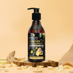 BeautyVoc Ginger Shampoo 250 ml | Best Anti-Dandruff & Hair Fall Control