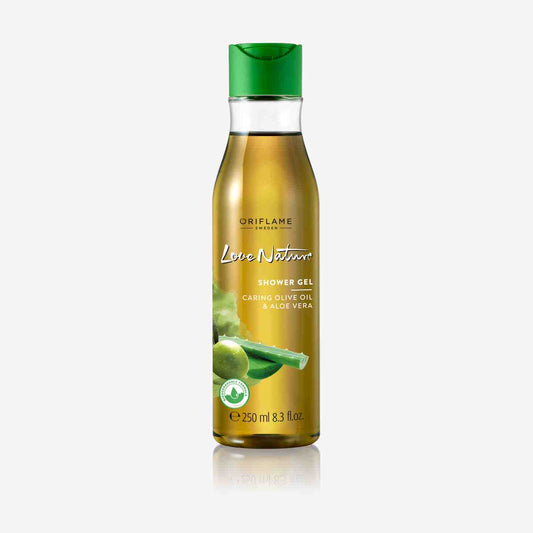 Shower Gel Caring Olive Oil &amp; Aloe Vera online in Pakistan on Manmohni