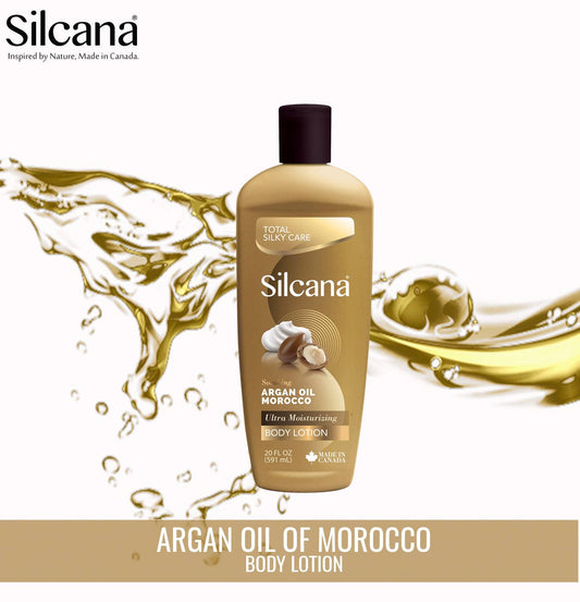 Silcana Argan Oil Body Lotion Skin Soft 590ml