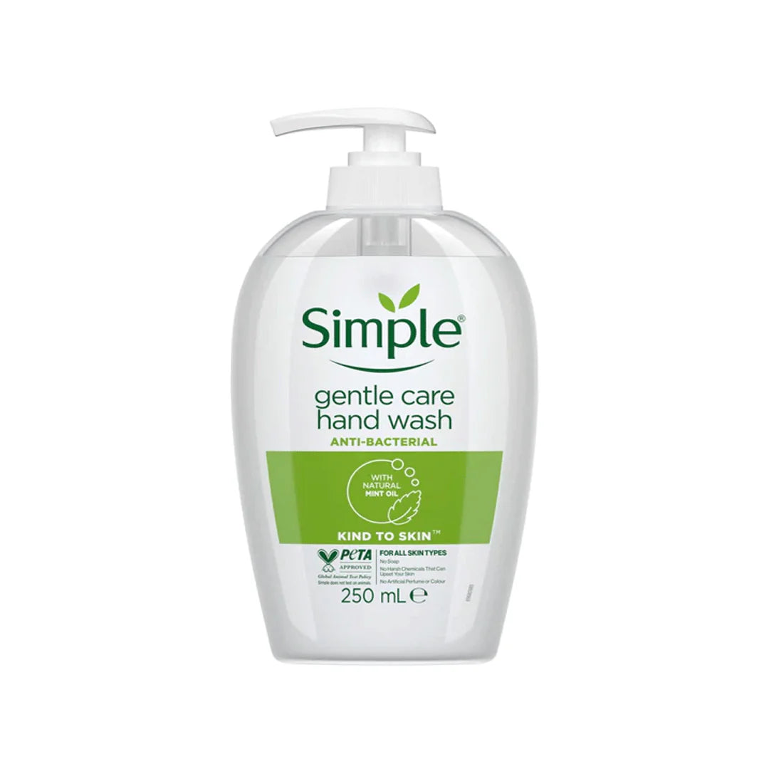 Simple Gentle Care Anti-Bacterial Hand Wash 250ml