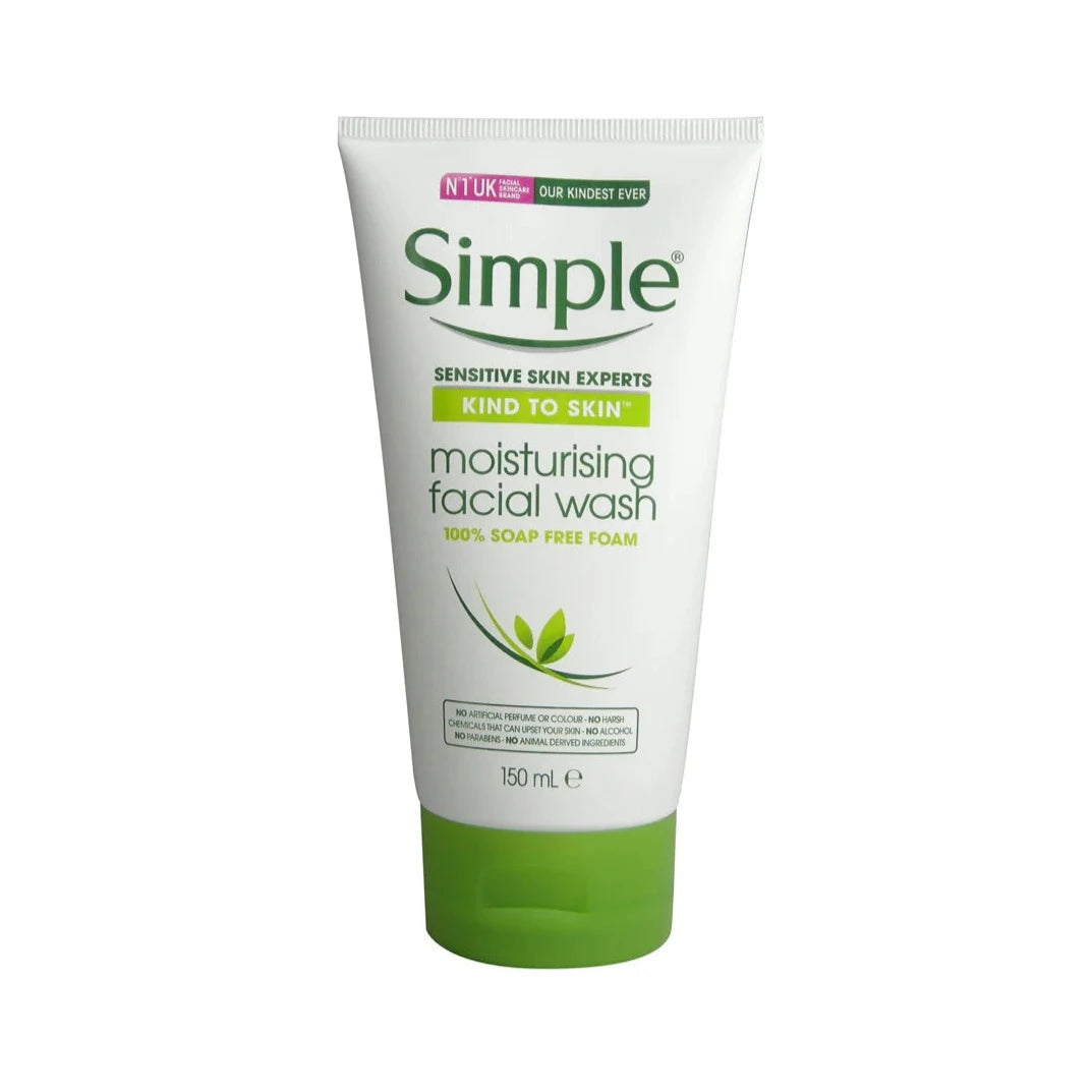 Simple Moisturising Sensitive Skin Facial Wash 150ml