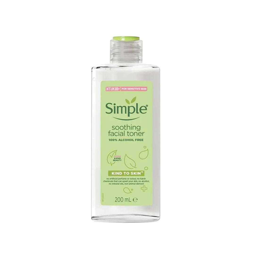 Simple Soothing Kind To Skin Facial Toner 200ml