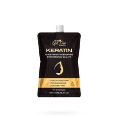 Spa Line Keratin Professional Hair Straight Rebounding