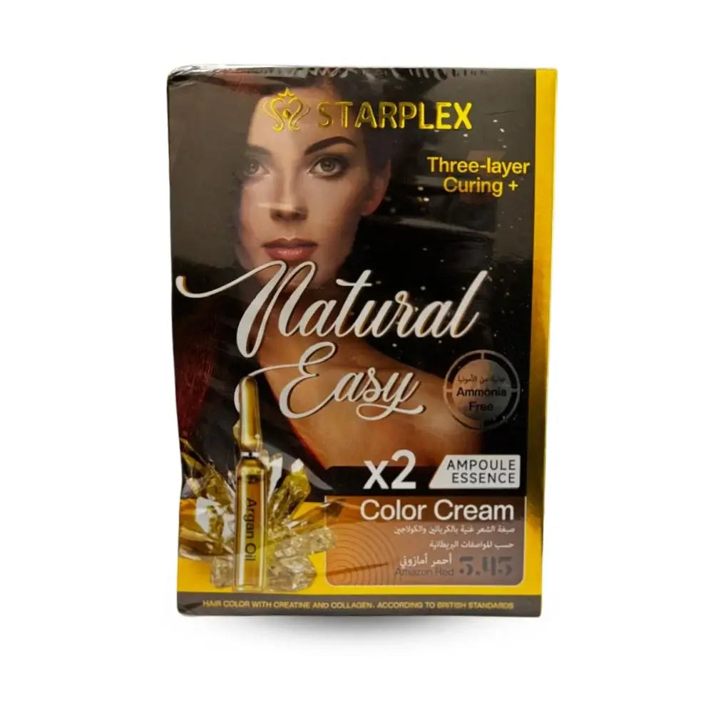 Starplex Hair Color Natural Cream Amazon Red 5.45