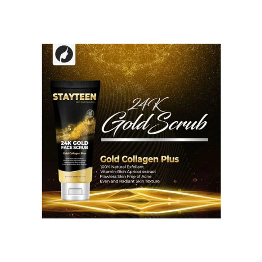 Stay Teen 24K Gold Face Scrub Gold Collagen Plus 175ML