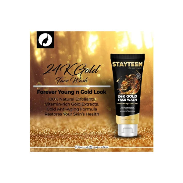 Stay Teen 24K Gold Bleach Mask Glowing Golden Skin 175ML