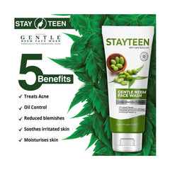 Stay Teen Gentle Neem Face Wash Deep Cleansing Formula 175 ML