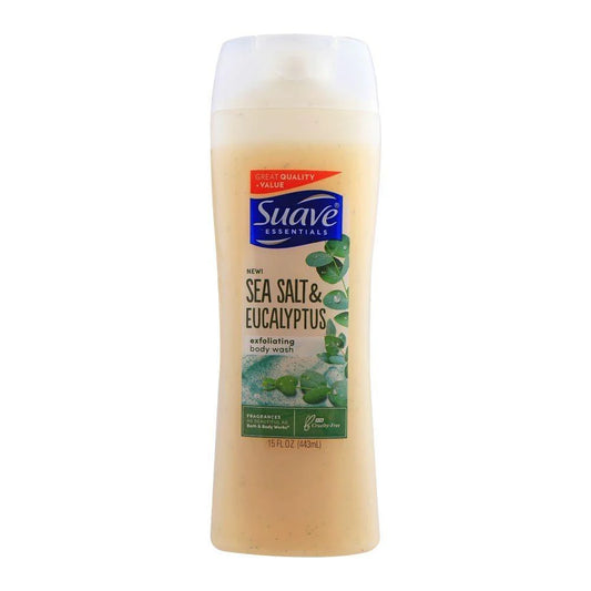 Suave Exfoliating Sea Salt Body Wash 443ml