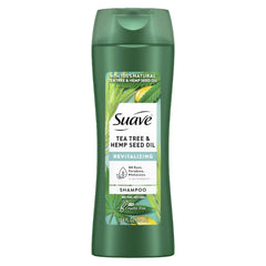 Suave Tea Tree & Hemp Seed Oil Revitalizing Shampoo 373ml