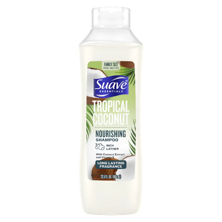 Suave Tropical Coconut Nourishing Shampoo 665ml