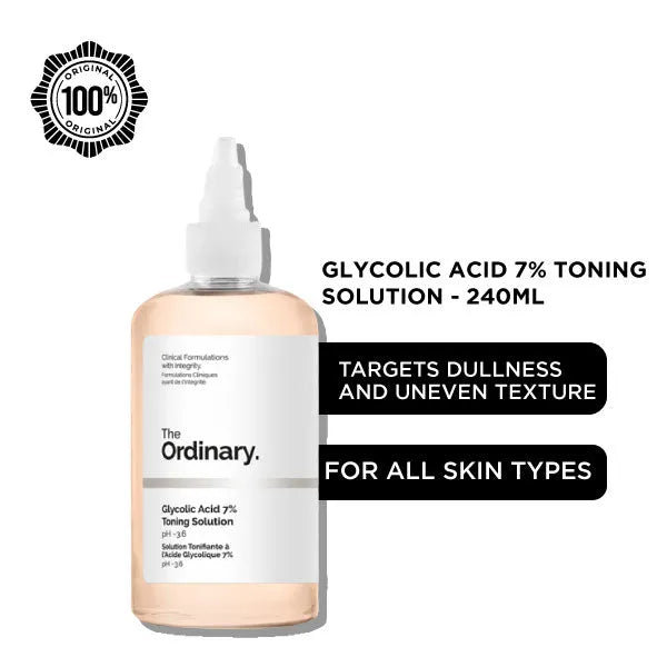 THE ORDINARY GLYCOLIC ACID 7% TONING SOLUTION 240ML – Manmohni