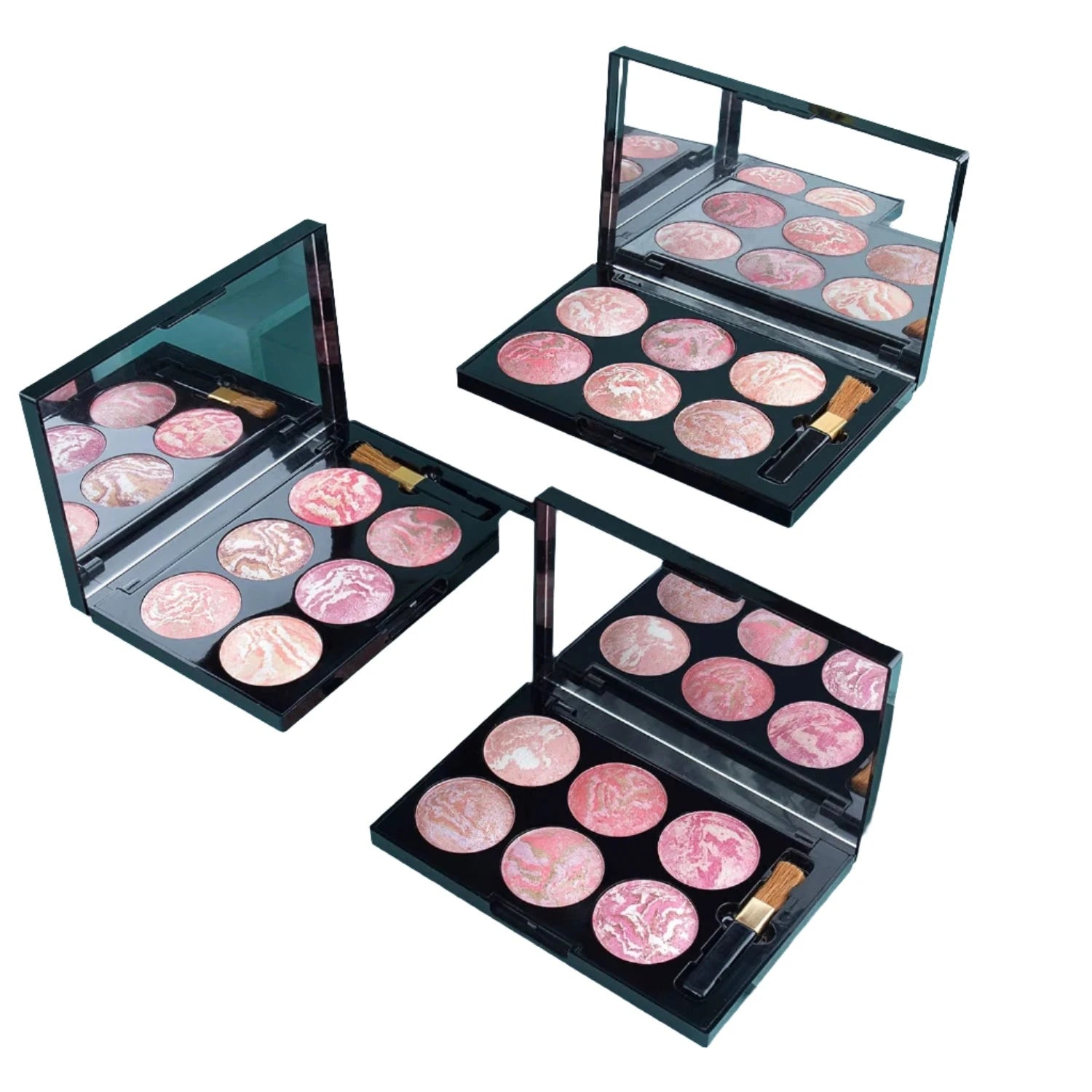 TV PARLOUR SIXER TERA-COTTA BLUSH PALETTE (BLACK)