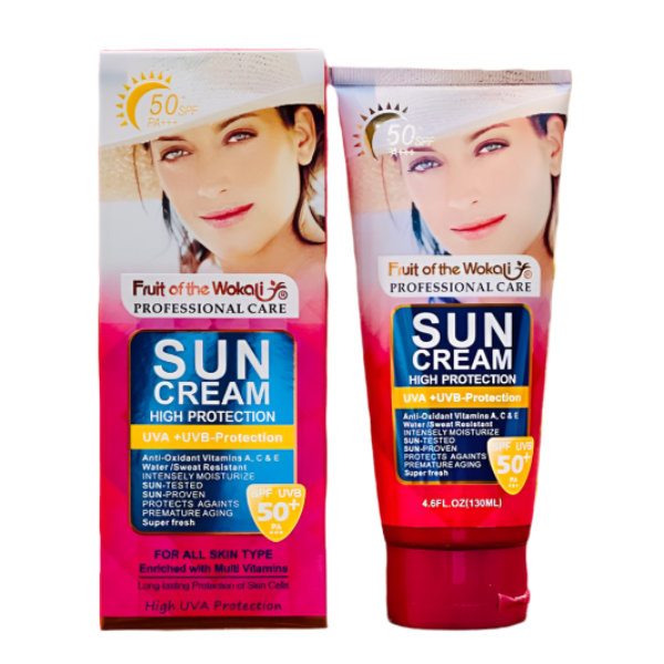 UVA UVB Sun Protection Cream 50+