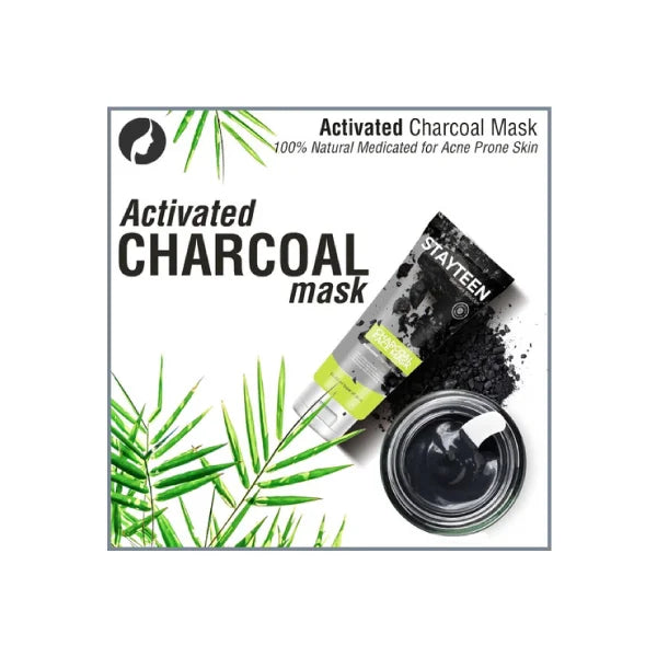 Stay Teen Activated Charcoal Face Mask 175ML