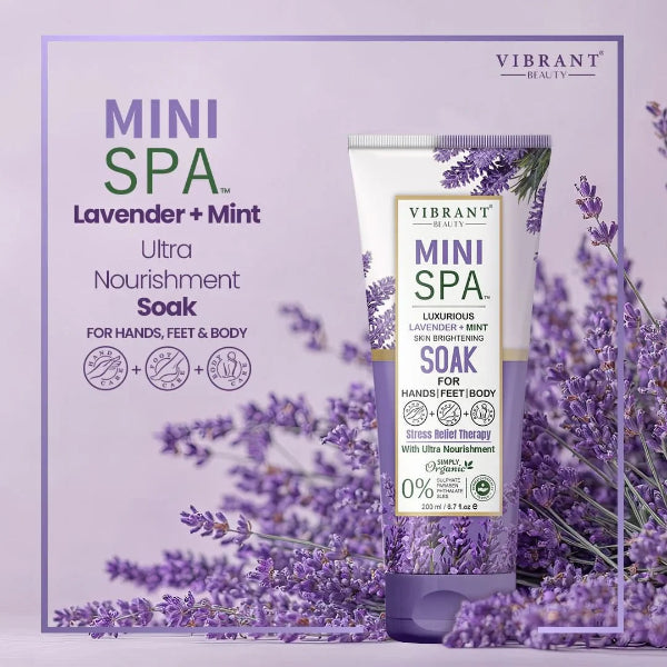 Buy Vibrant Beauty Mini Spa Soak 200 ML