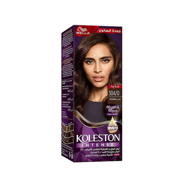 Wella Koleston Semi Kits Hair Color Cream 110ml - 304/0 Medium Brown