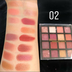 Miss Rose 16 Color Eye Palette - Setting A