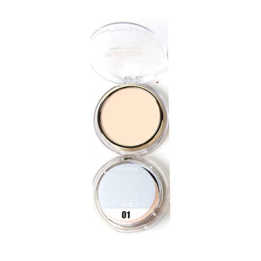 Miss Rose Professional Compact Powder- 24H Golden Ring