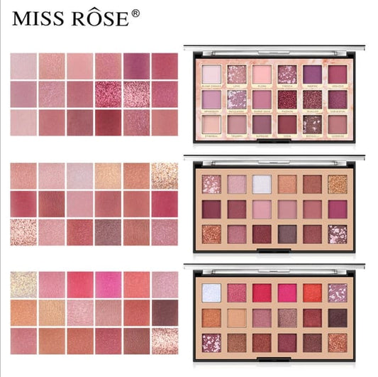 Miss Rose 18 Color Fashion Eye Palette