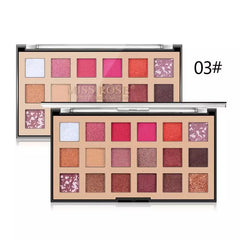 Miss Rose 18 Color Fashion Eye Palette