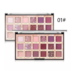 Miss Rose 18 Color Fashion Eye Palette