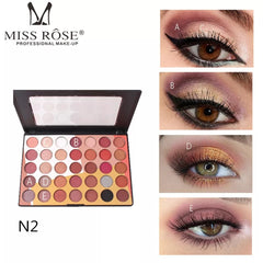 Miss Rose Eye Makeup 35 Color Palette