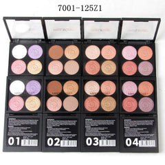 Miss Rose 4 Color Eyeshadow and Highlighter Palette