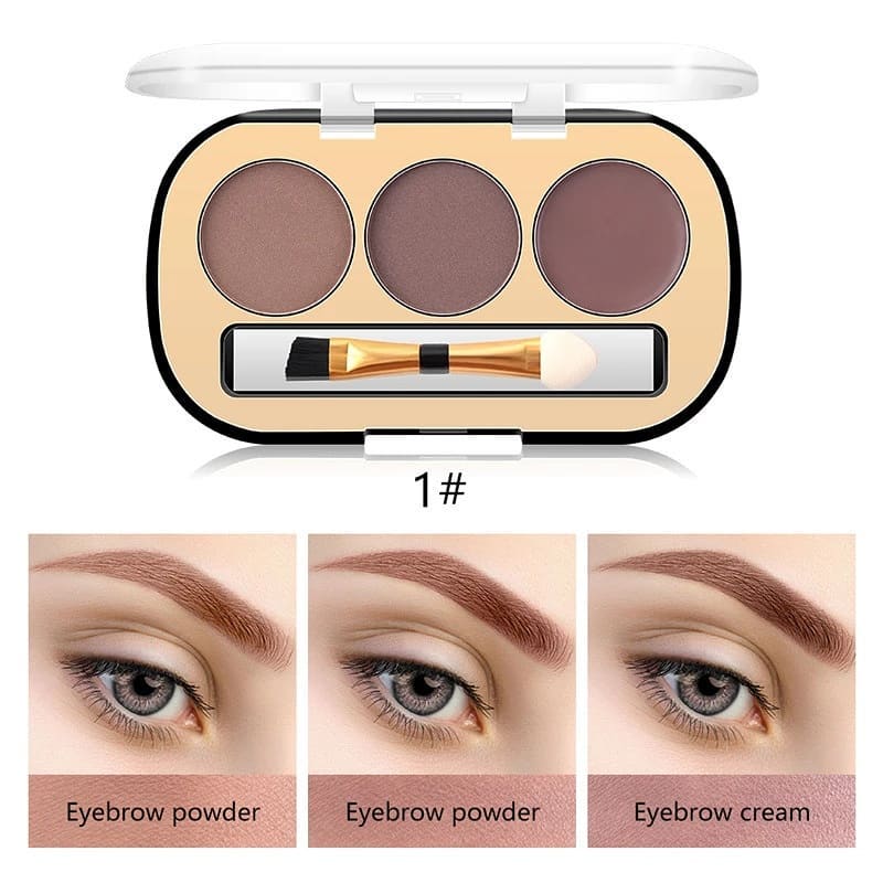 Eyebrow Powder and Cream Palette