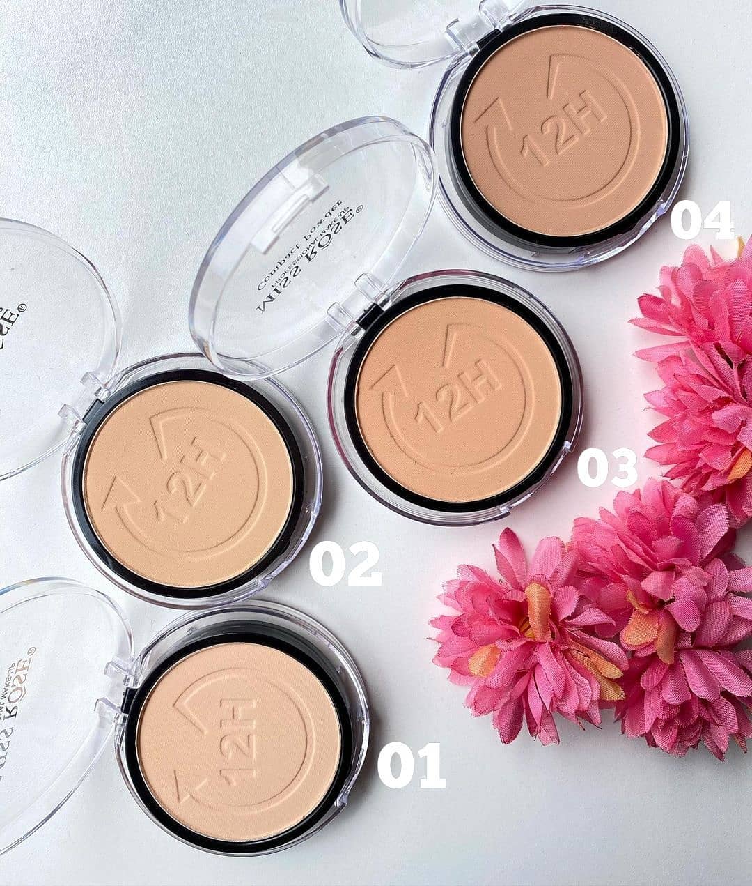 Miss Rose 12H Compact Powder