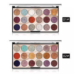 Miss Rose Full Glitter Palette - 18 Colors