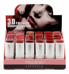 Miss Rose White Lipsticks - Set of 6