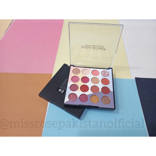 Miss Rose 16 Color Eye Palette - Setting B