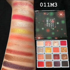 Miss Rose Artistic Premium 16 Color Eye Palette