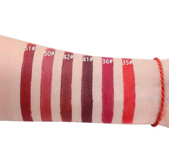 Miss Rose Lipsticks Set of 6 - Reds