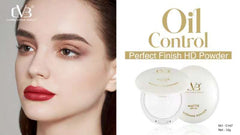 CVB OIL CONTROL MATTE SPF 20 WHITENING POWDER ABSORBS OIL & FIT ALL Compact  (WHITE, 12 g)