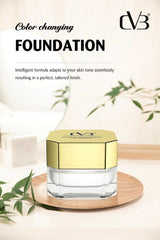 CVB Color changing Foundation Natural Color Transformation Waterproof  30 ml