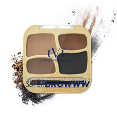 CVB Super Broww the ultimate brow palette Cream & Powder Eyebrow palette 4 Colors  C217