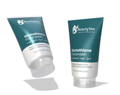 BeautyVoc Glutathione Facewash 100 ml - Brightening Facial Cleanser, Skin whitening, Youthful Skin