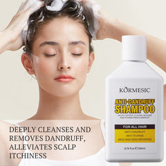 KORMESIC Nourishing Moisturizing Smoothing Refreshing Fluffy Anti-Dandruff Oil Control Shampoo – 260ml