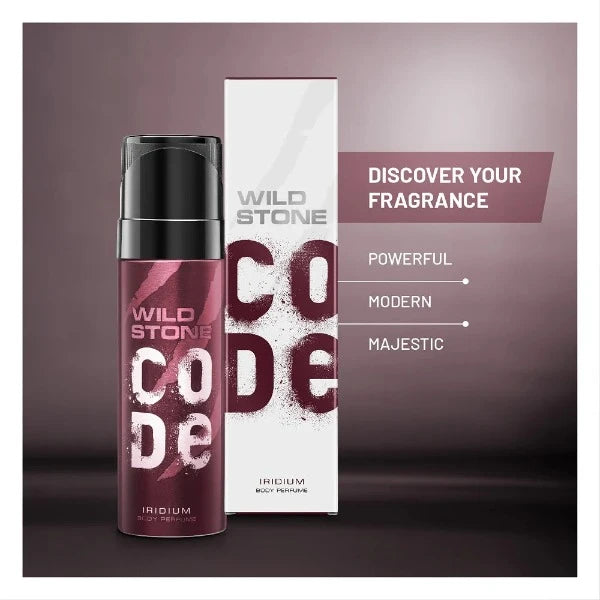 Wild Stone Code Iridium Body Spray For Men