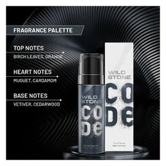 Wild Stone Code Platinum Body Spray For Men