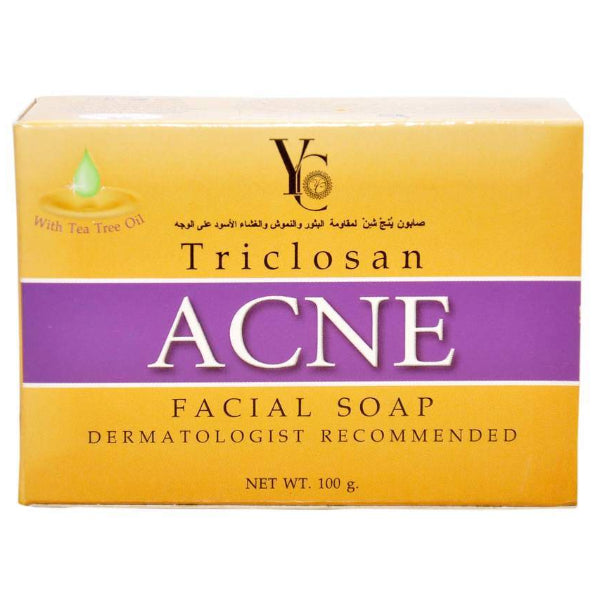 YC Triclosan Acne Facial Soap 100 GM
