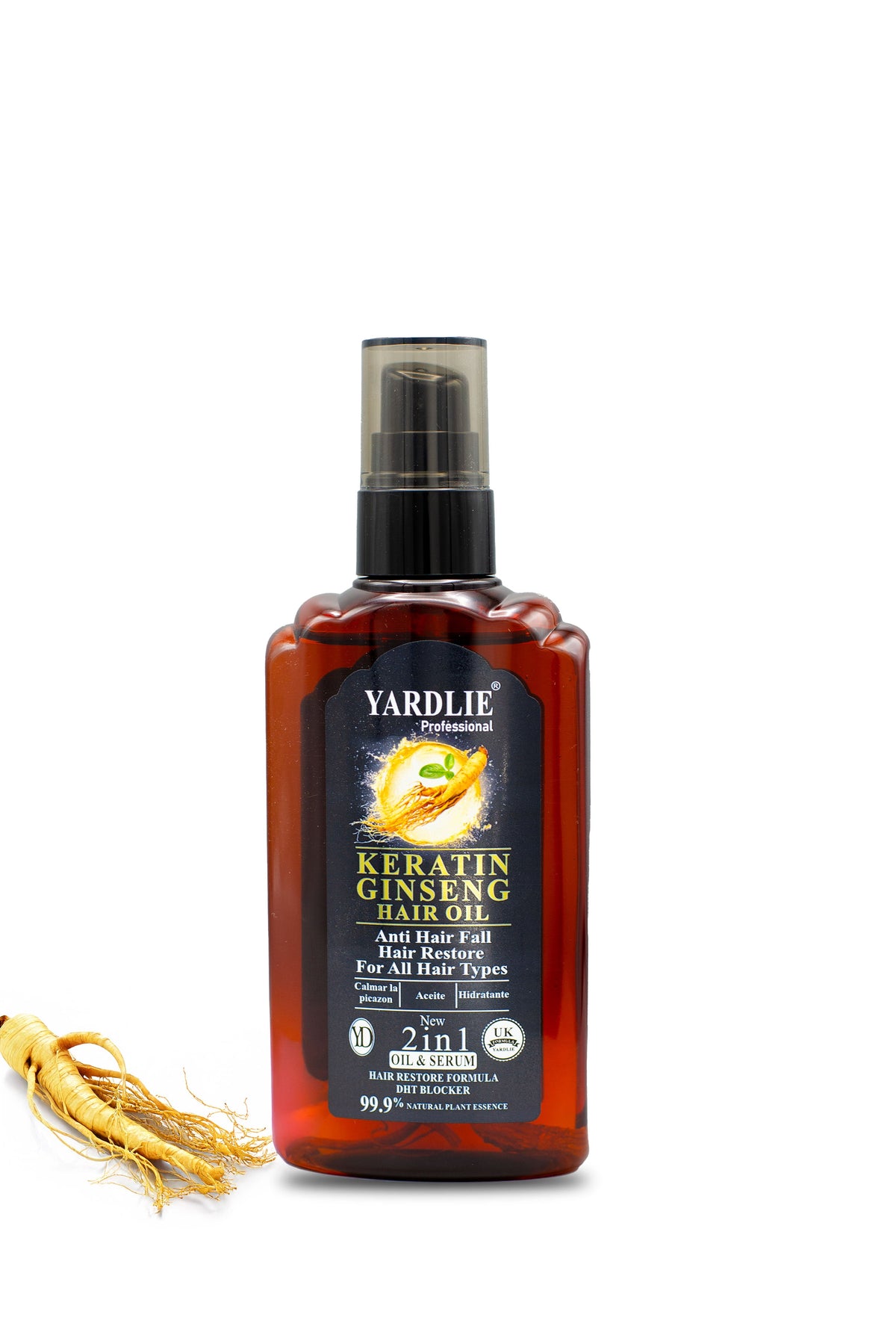 Yardlie Ginseng Hair Oil-Keratin-Yardlie-120ml.