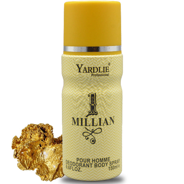 Yardlie Professional 1 MILLIAN Body Spray 150ml.