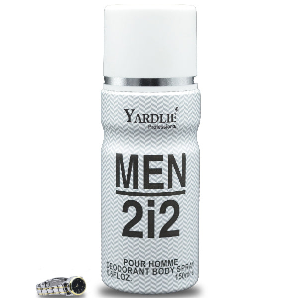 Yardlie Professional MEN 2i2 Body Spray 150ml.